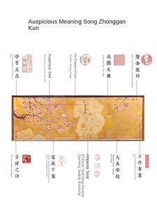 Cuadro Decorativo para Pared <span class=keywords><strong>de</strong></span> Sala <span class=keywords><strong>de</strong></span> Estar, Estilo Chino Moderno, Cobre, Persimón, Hecho a Mano, <span class=keywords><strong>de</strong></span> Alta Gama - Product Image 4