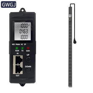 Modbus 485 tension totale <span class=keywords><strong>courant</strong></span> puissance monophasé <span class=keywords><strong>triphasé</strong></span> <span class=keywords><strong>32A</strong></span> 24 voies C13 connecteur Intelligent PDU <span class=keywords><strong>prise</strong></span> d'armoire - Product Image 4