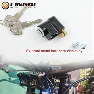 LINGQI <span class=keywords><strong>moto</strong></span> Dirt Pit Bike modifiche e aggiornamenti manubrio blocco dello sterzo per SURRON Surron Sur-ron Light Bee - Product Image 4