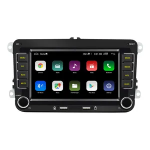 7 Inch Gps Auto Video Android 13 Voor Vw Golf Polo Kever Amarok Touran Polo Passat Auto Dvd-Speler Met Draadloze Carplay