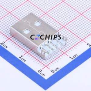 AM 180°CB USB Connector SMD Connector ( Connector Type: Type-A )( Protocol Standard: USB 2.0 )( Gender: Male ) - Product Image 2