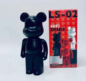 Venta al por mayor de fábrica, oso de peluche, regalo de vacaciones, Mini altavoz estéreo, altavoz inalámbrico Bluetooth - Product Image 4