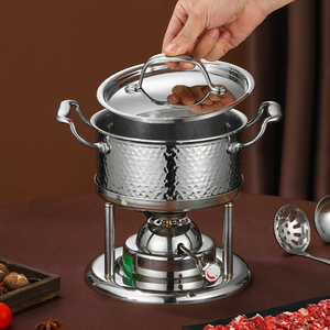 Olla Moderna de Lujo <span class=keywords><strong>para</strong></span> <span class=keywords><strong>Cocinar</strong></span> a Gas, Olla Pequeña/Mini <span class=keywords><strong>para</strong></span> Sopa con Tapa - Product Image 5