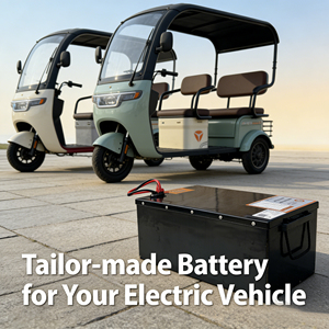 Safe Eco-Friendly 72V 30Ah 100Ah 150Ah LiFePO4 Battery, Customizable for <strong>2</strong>/<strong>3</strong>-Wheel EV with BMS - Product Image 6