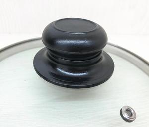 <span class=keywords><strong>Huochu</strong></span>-Juego de utensilios de cocina antiadherentes de aluminio prensado, estilo clásico, con tapa de vidrio, 10 unidades - Product Image 3