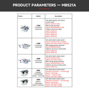 C300 Fonctions Machine combinée pour le travail du bois entièrement automatique 5 opérations rabot et scie menuiserie <span class=keywords><strong>dégauchisseuse</strong></span> - Product Image 4