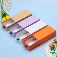 Boîte à tiroir personnalisée Everwin, emballage cadeau de luxe, boîte coulissante en carton pour la vente au détail de bijoux et de cosmétiques