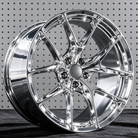 Jantes forgées concaves profondes 5x114.3, 19-24 pouces, polies, à rayons en Y pour BMW, Land Rover, Rolls-Royce, Nissan, Mercedes-AMG, Audi