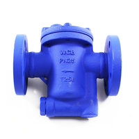 Trampa de Vapor de Tipo Flotador Libre KXC, Trampa de Vapor de Cubeta Invertida, Extremos de Brida Eléctrica de Seguridad, Acero Inoxidable SS304/SS316 DN40-DN600