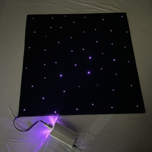 Source de lumière LED Star Carpet Fibre optique Produit d'éclairage sensoriel pour la pièce - Product Image 1
