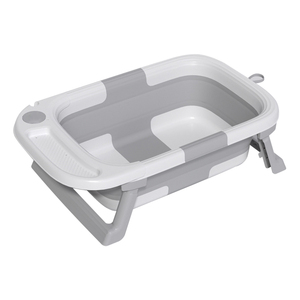 SUNNUO Nouvelle <span class=keywords><strong>baignoire</strong></span> <span class=keywords><strong>pliable</strong></span> portable pour bébé <span class=keywords><strong>avec</strong></span> affichage de la température de l'eau, antidérapante et stable <span class=keywords><strong>avec</strong></span> <span class=keywords><strong>coussin</strong></span> doux - Product Image 6