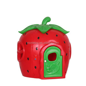 de plástico interior de la casa para los niños de teatro con diapositiva de los niños juegan <span class=keywords><strong>el</strong></span> juguete de la casa - Product Image 5