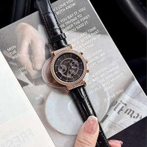 Scottie 9136 2025 Nieuwe Iced Out Luxe Horloges Waterdichte Mode Quartz Horloge voor Dames - Product Image 4