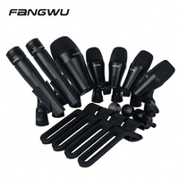 Chevelure de Microphone basse de haute qualité, 7 pièces, livraison gratuite