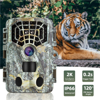 Caméra de chasse Sensvision Advanced 4G LTE étanche à énergie solaire 4K 64MP avec longue autonomie et vision nocturne 0,3s