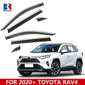 Pare-soleil pour fenêtre de voiture TOYOTA RAV4 2019-2024, protection contre la pluie, pare-soleil latéral, déflecteur de vent - Product Image 4