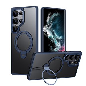 Custodia per telefono antiurto per <span class=keywords><strong>Samsung</strong></span> A14 A54 A16 <span class=keywords><strong>A35</strong></span> A55 cavalletto magnetico per telefono cellulare accessori per <span class=keywords><strong>Samsung</strong></span> S25 24 Ultra - Product Image 2