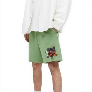 Men's Solid Hot Shorts Casual Sweat Shorts Custom Logo Front Drawstring Knitted <b>Canvas</b> Polyester Quick Dry Mid Waist Fitness - Product Image 4