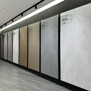 Carreaux muraux de paysage 2700x1200 Dalles Travertin Design moderne Grand format 1200x2400mm Dalles de pierre frittée résistantes à la chaleur et faciles - Product Image 2