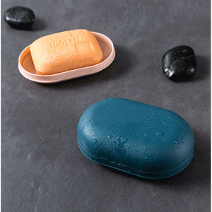 Boîte à savon artisanale sur le thème du voyage, avec couvercle hermétique anti-fuite, grande boîte à savon aux couleurs bonbon. - Product Image 2