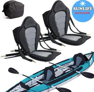 Asiento de Kayak de canoa de lujo, asiento de bote inflable, SUP con asiento de Kayak