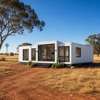 Maison conteneur modulaire préfabriquée extensible pour bureau industriel avec design moderne et assemblage rapide