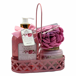Ensemble <span class=keywords><strong>de</strong></span> soins <span class=keywords><strong>de</strong></span> peau, sandales chaudes, produit cosmétique, corde <span class=keywords><strong>de</strong></span> papier, panier <span class=keywords><strong>de</strong></span> Spa Rose, coffret cadeau pour le <span class=keywords><strong>bain</strong></span> - Product Image 2