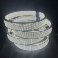 Luces LED Blancas Puras de Doble Cara de 15'', 17'' y 20'' para Ruedas, con Control Remoto y Sincronización BT, Iluminación Exterior para Llantas de Automóviles