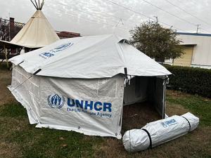 QUYE 5+ Person <strong>UNHCR</strong> Type Family <strong>Tent</strong> Emergency Shelter <strong>Refugee</strong> Relief for Sale - Product Image 3