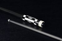 Fournisseur direct d'usine, fabricant de queues de billard en fibre de carbone, pointe de haute précision de 12,5 mm, bâton de billard personnalisé avec logo de marque OEM