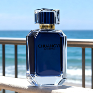 Heißer Verkauf: Individuelle Luxus-Parfümflasche, Quadratisch, 30 ml, 50 ml, 100 ml – Leere Duft-Sprühflaschen aus Glas mit Box - Product Image 2