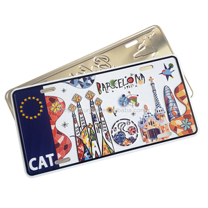 Nouveau produit <span class=keywords><strong>rouge</strong></span> vert couleur <span class=keywords><strong>plaque</strong></span> d'immatriculation nationale en métal gaufré <span class=keywords><strong>plaque</strong></span> d'immatriculation de moto décor voiture <span class=keywords><strong>plaque</strong></span> d'immatriculation en aluminium - Product Image 2