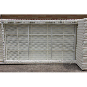 Fabricant vend un canapé en <span class=keywords><strong>osier</strong></span> d'extérieur en forme de L avec un canapé-<span class=keywords><strong>lit</strong></span> en rotin de haute qualité - Product Image 2