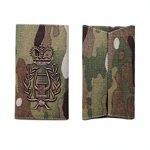 Écusson brodé multicam, modèle Rank Slide Band Master Bronze, ligne de broderie Lieutenant Commander Grande, best-seller, en tissu toile à coudre - Product Image 1