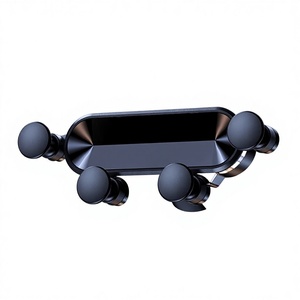 Gravity Car Mobile Phone <b>Bracket</b> Telescopic Automatic Tightening Air Outlet Position Standard Fitment Factory Source - Product Image 1
