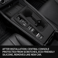 Für Honda Accord Maßgefertigte Schwarze Silikon-Mittelkonsolenmatte |   Auto-Innenraum-Modifikations- und Upgrade-Zubehör
