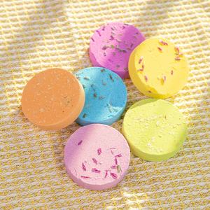 Huile Essentielle Aromathérapie Bain Fizzies 30g Boîte Cadeau <span class=keywords><strong>de</strong></span> Fleurs Séchées <span class=keywords><strong>Sel</strong></span> Comprimés Vente en Gros Effet Explosion Douche Expérience - Product Image 2