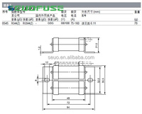 Fusible rapide Melt RGS44 100A 160A 140A 680V à montage sur châssis - Vente chaude
