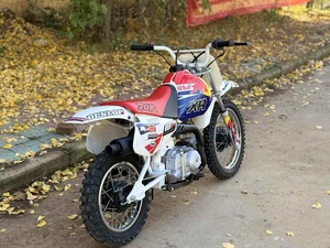 XR70cc Militaire Groene 4-takt Luchtgekoelde Eéncilinder Offroad Dirtbike Trommelrem <span class=keywords><strong>Mini</strong></span> Pitmotorfiets voor Beginners - Product Image 4