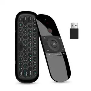 Original Wechip W1 Universal Smart Tv Keyboard 2.4G Fly Air Mouse Chargeable Mini Remote Control For Android Tv Box/Mini Pc