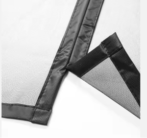Kolay yapışkanlı kurulum böcek ve % sineklikli kapı dayanıklı Polyester sterden yapılmış Modern tasarım manyetik sinek sivrisinek ağı - Product Image 4