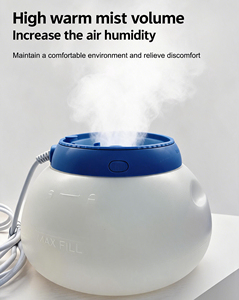 Diffuseur d'arômes à vapeur chaude pour la maison, sans filtre, soulage la congestion <span class=keywords><strong>respiratoire</strong></span> pour toute la famille - Product Image 5