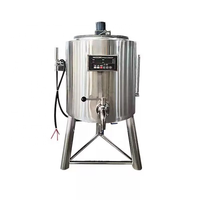 Pasteurisateur industriel automatique 10L 30L 50L 100L pour lait, yaourt, jus de fruits, machine de pasteurisation du lait
