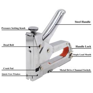 Pistola de Clavos Manual 3 en 1 SYD 1240 de Alta Calidad y Resistente para Muebles de Madera, Puertas, Marcos Interiores - Product Image 3