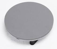 Plaque de presse à chaud ronde de 18 cm à changement rapide, petite taille, pour étiquettes de chapeaux interchangeables, 220V/110V, pour petites entreprises et projets DIY