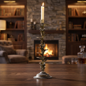 Candelabro Navideño Dorado de Hierro, Adorno Decorativo de Alta Calidad para Mesa, Centro de Mesa Elegante para Decoración de Sala de Estar y Dormitorio - Product Image 2