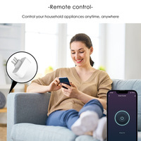 Enchufe y Tomacorriente Inteligente con Temporizador Universal, Wi-Fi, Control Remoto y Monitoreo de Energía para Brasil 10A/16A