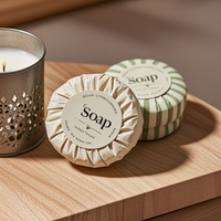 Barres de savon rondes pour hôtels Divers parfums Ensembles de savon shampooing de luxe Articles de toilette cinq étoiles pour hôtels pour des équipements haut de gamme
