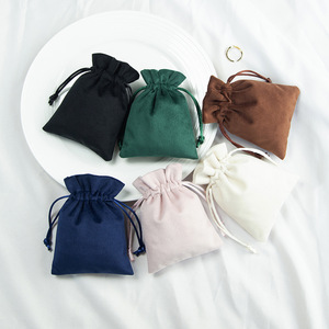 Velvet <b>Drawstring</b> Bags 7x9cm To 15x20cm Rectangular Jewelry Storage Packaging <b>Pouches</b> For Gifts And Collectibles - Product Image 4
