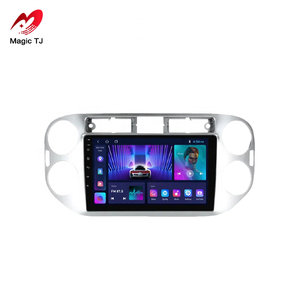 Pour VW <span class=keywords><strong>Tiguan</strong></span> 2010-2016 modèles écran de voiture universel contrôle Central Android Navigation intégré CarPlay 4 cœurs écran IPS - Product Image 1
